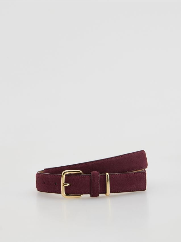 Ceinture en daim - RESERVED