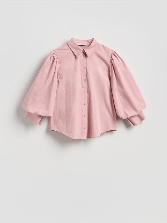 Chemise à manches bouffantes - RESERVED