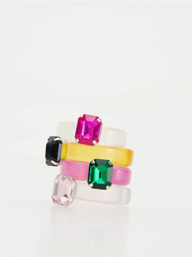 Reserved - children`s ring - multicolor