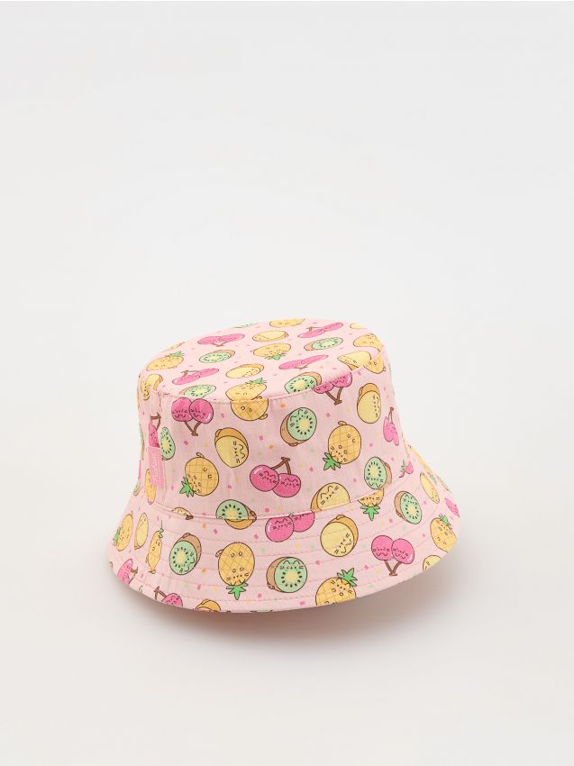 Reserved - pălărie cloș pusheen - roz-pastel
