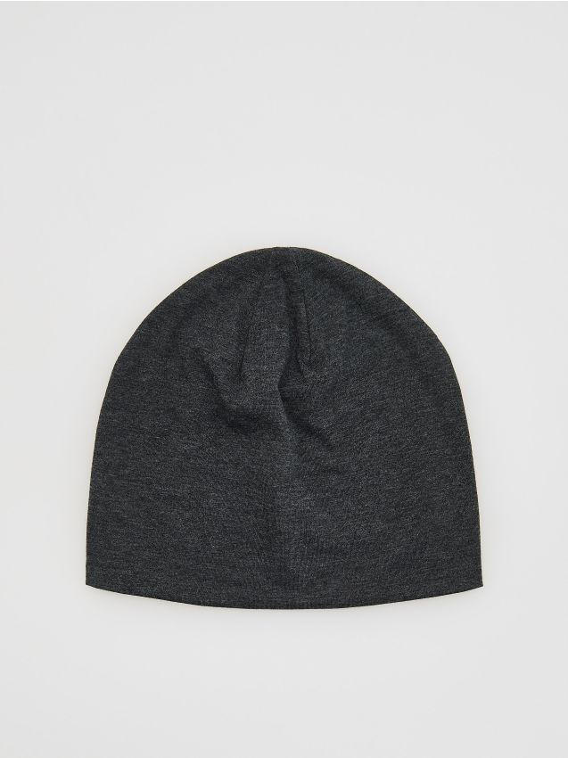 Reserved - Căciulă Beanie - gri-închis