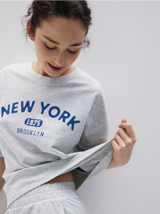 Two piece printed pyjama set - RESERVED