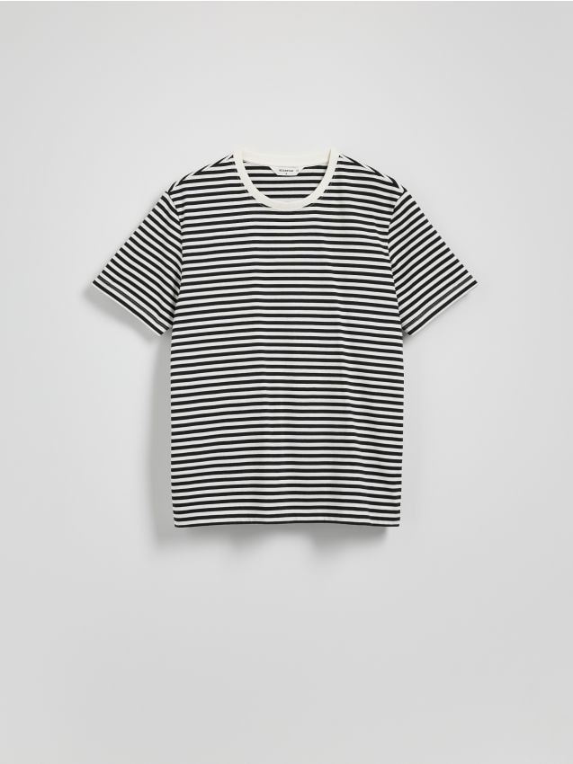 Regular fit stripe T-shirt - RESERVED
