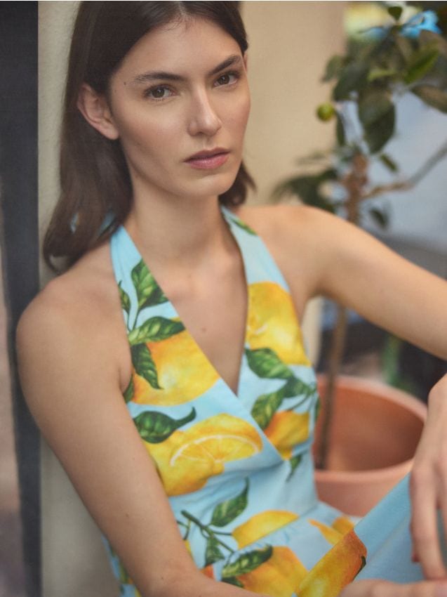Halter dress - RESERVED