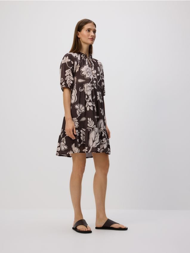 Gemustertes Kleid - RESERVED