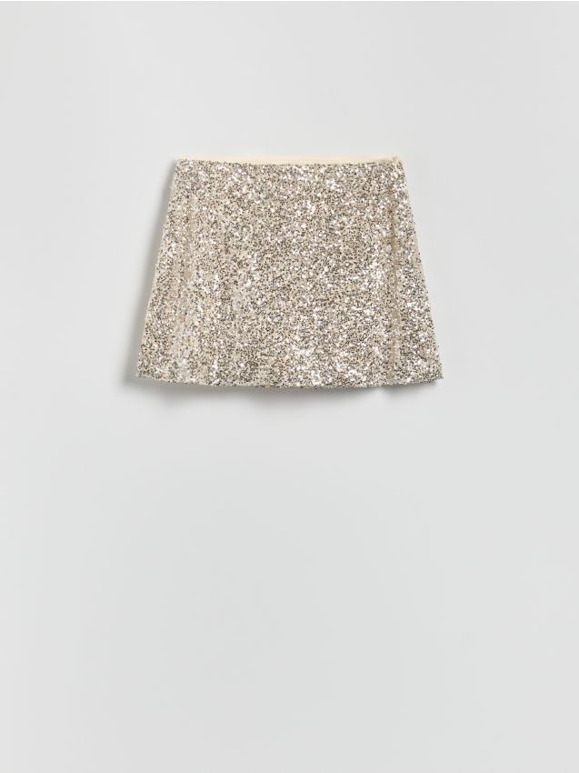 Sequin mini skirt - RESERVED