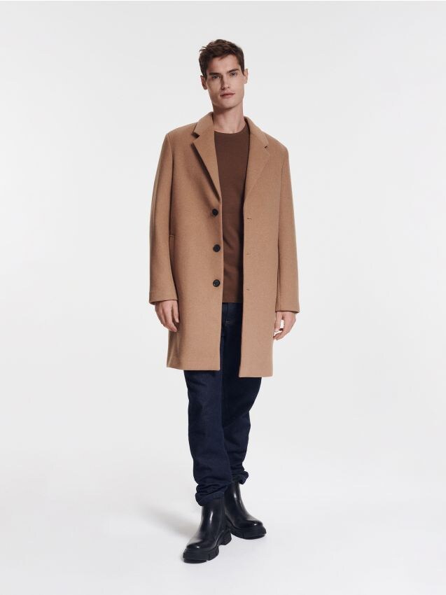 discount 89% Zara Trench coat Green L MEN FASHION Coats Basic 