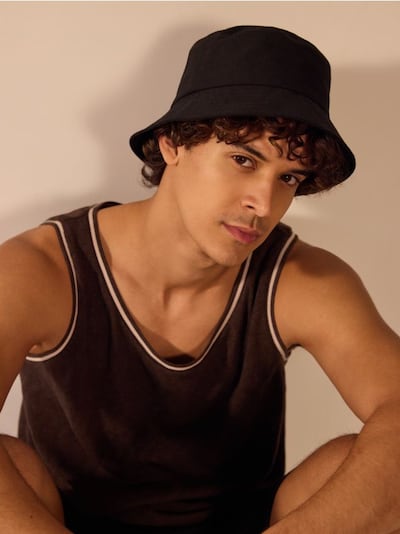 Kapelusz bucket hat z lnem