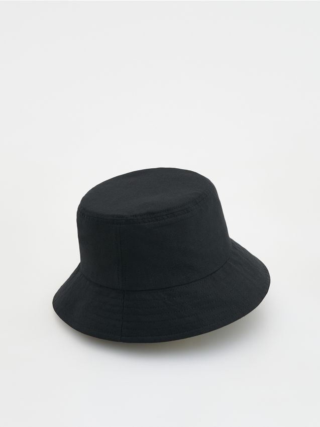 Linen blend bucket hat - RESERVED