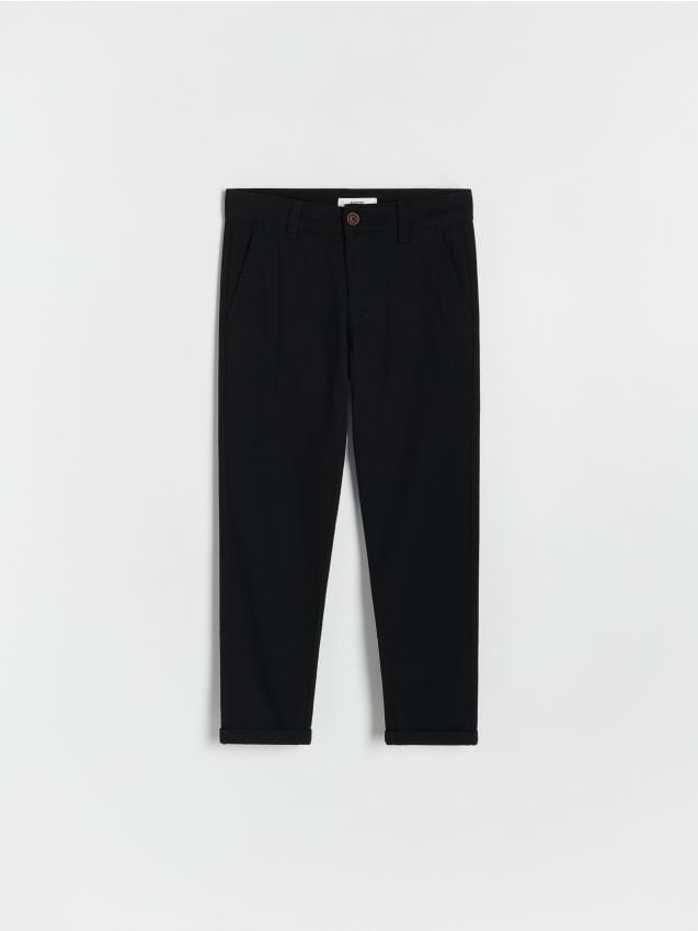 Reserved - Pantaloni chino regular fit - negru