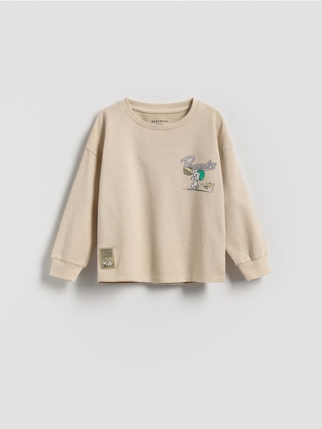 Maglietta a maniche lunghe Snoopy - RESERVED