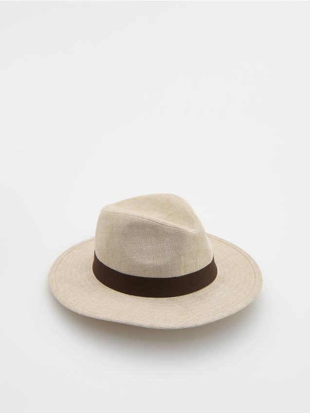Cappello in misto lino - RESERVED