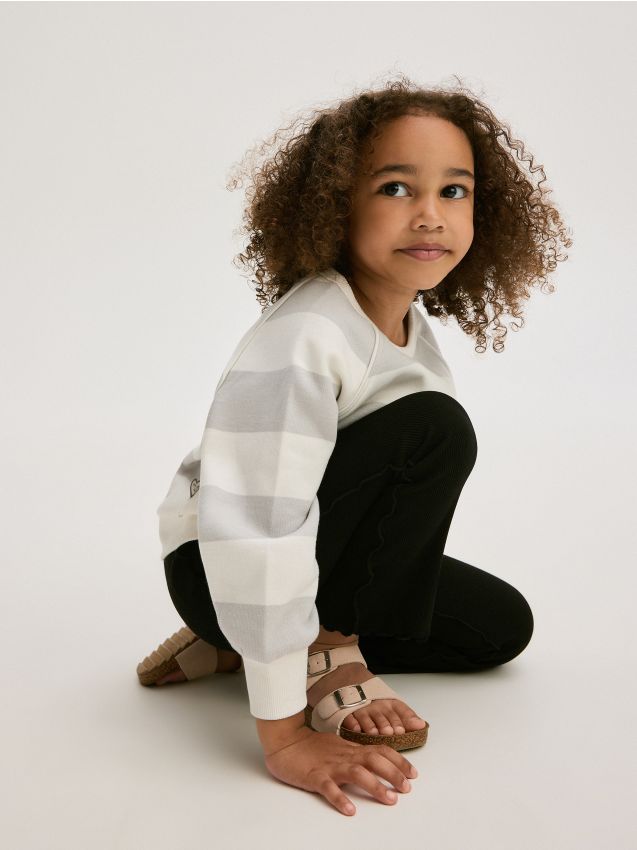 Reserved - babies` trousers - negru