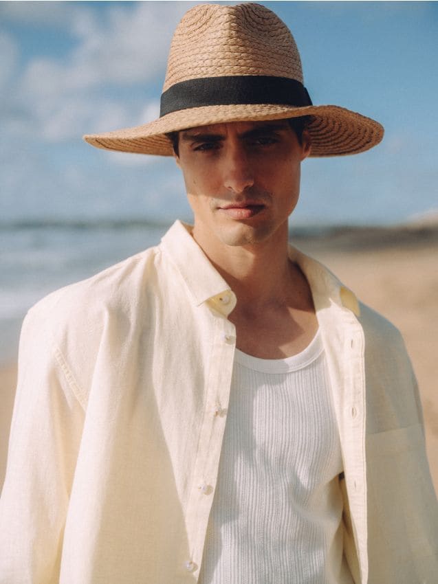 Woven Panama hat - RESERVED