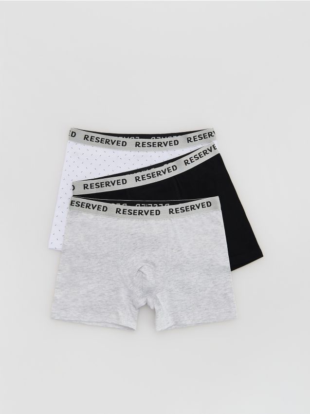 Cotton rich boxers 3 pack - RESERVED