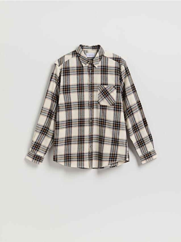 Regular fit check shirt - RESERVED