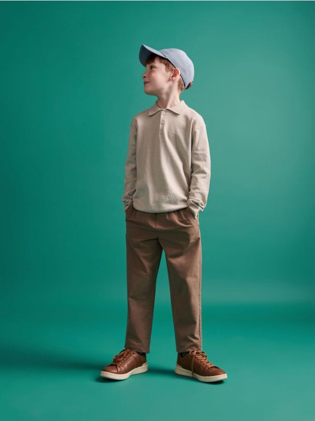 Reserved - boys` trousers - mov