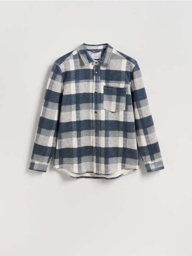 Ternet skjorte i regular fit - RESERVED