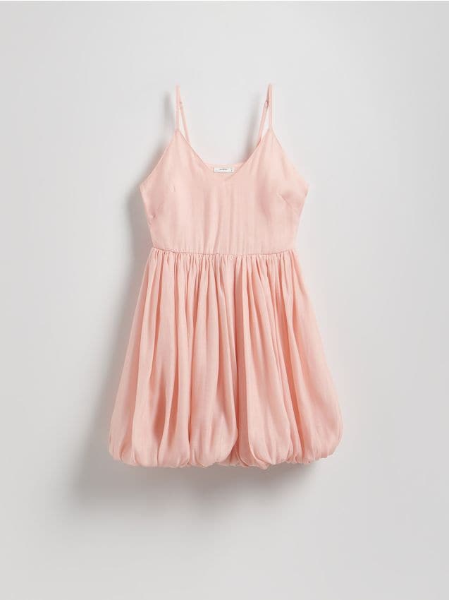 Bubble dress with lyocell - RESERVED