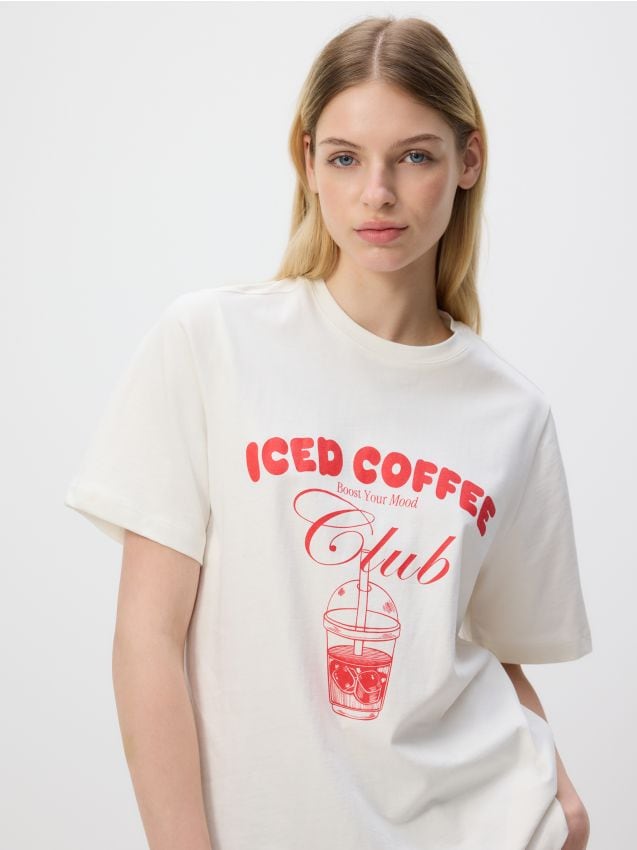 T-shirt with print - RESERVED