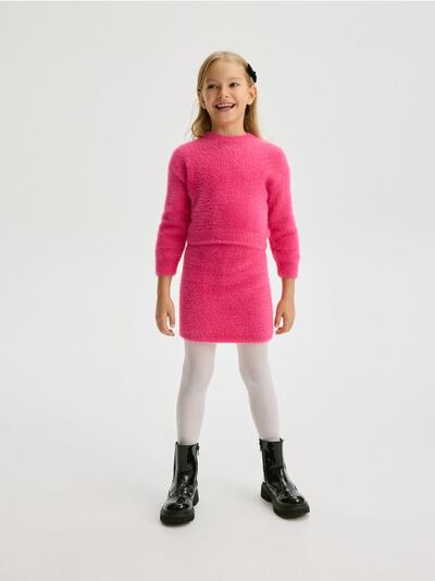Soft knit skirt
