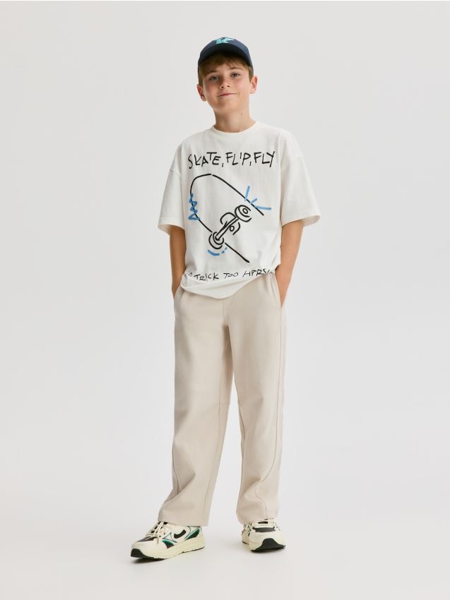 Cotton trousers - RESERVED