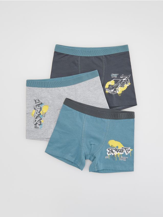 Boxershorts mit hohem Baumwollanteil, 3er-Pack - RESERVED