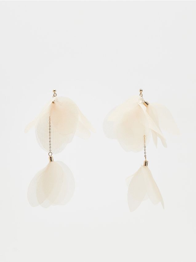 Dangling flower earrings - RESERVED