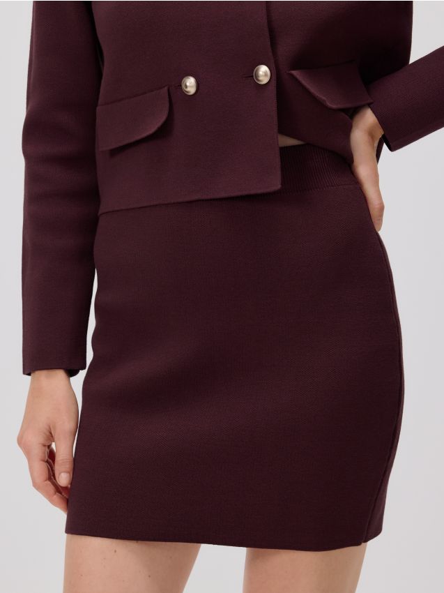 Jersey mini skirt - RESERVED