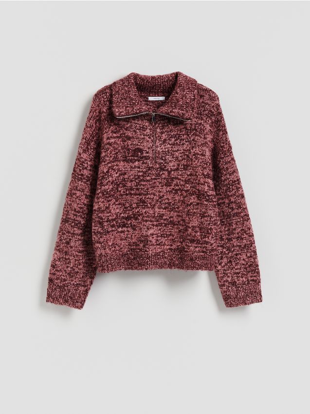 Reserved Reserved - Πουλόβερ με μοτίβο και γιακά