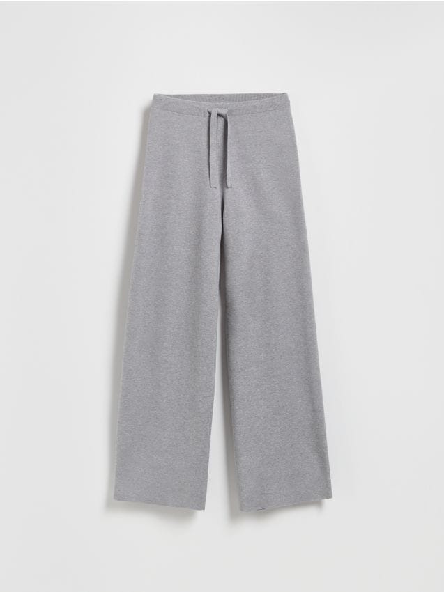 Viscose blend jersey trousers - RESERVED