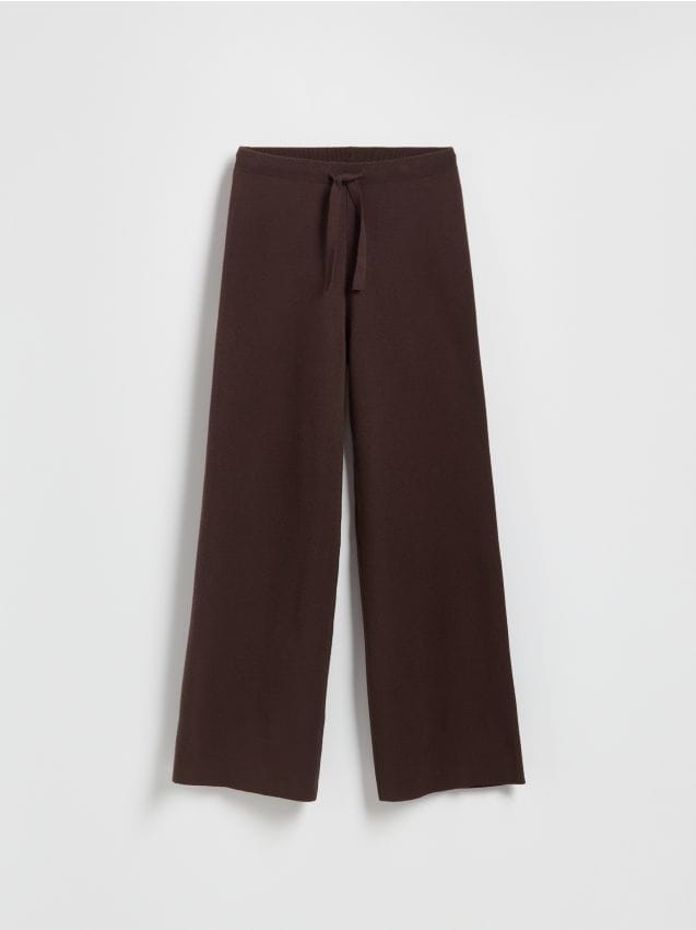 Viscose blend jersey trousers - RESERVED