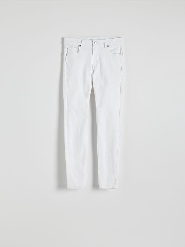 Reserved - ladies` jeans trousers - alb