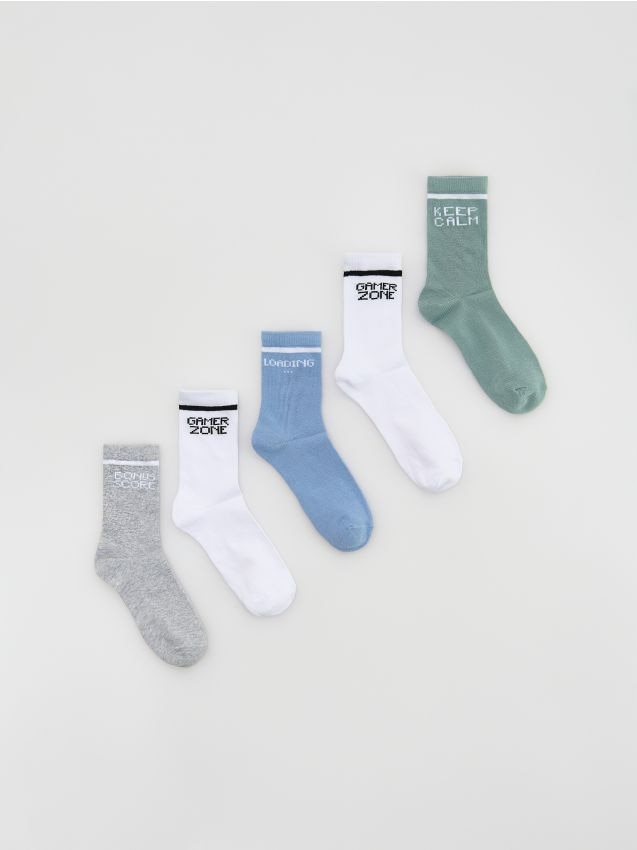 Socks 5 pack - RESERVED