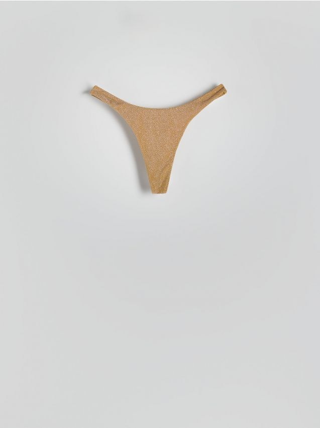 Reserved - slip de baie - brun-auriu