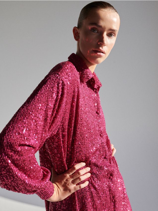 DAMEN Hemden & T-Shirts Basisch Rosa M Zara Body Rabatt 62 % 