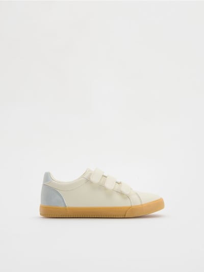 Sneakers met klittenbandsluiting