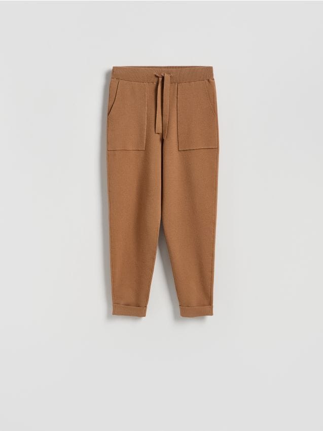 Jerseyhose aus Viskosemischung - RESERVED