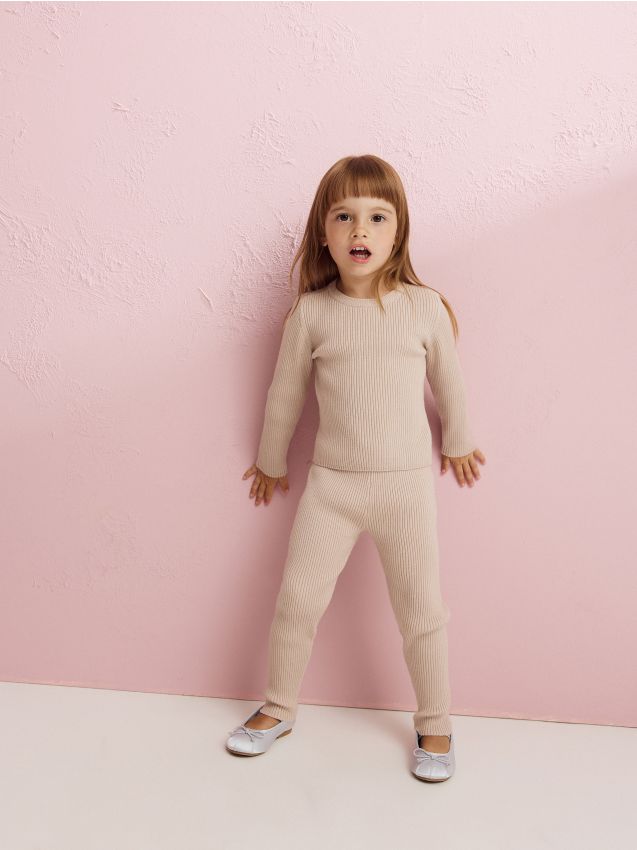 Gerippter Pullover - RESERVED