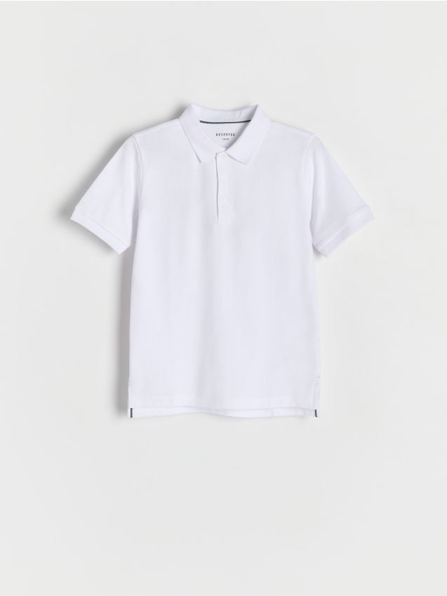 Reserved - Tricou polo - alb