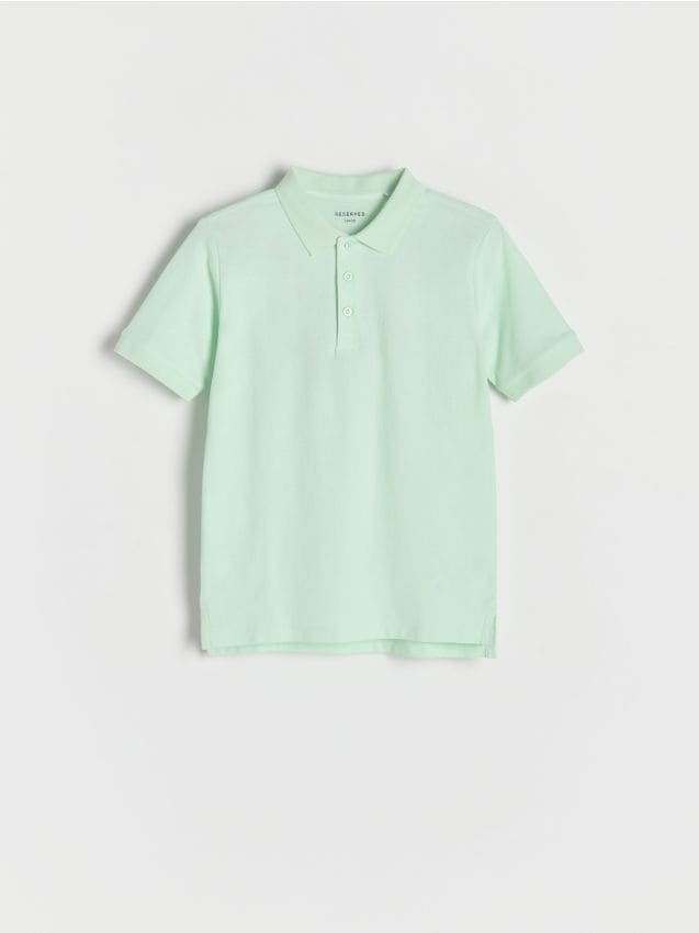 Reserved - Tricou polo - verde-pal