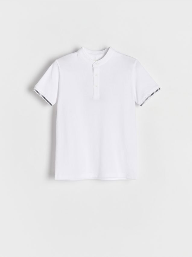 Reserved - Tricou polo - alb