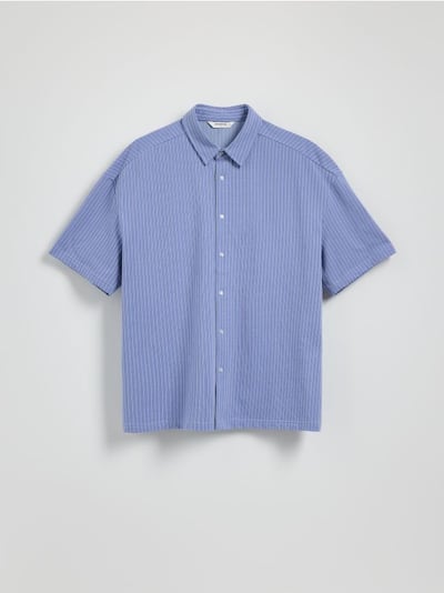 Gestreiftes Oversize-Hemd