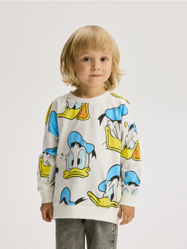 Reserved - Tricou Donald Duck - crem