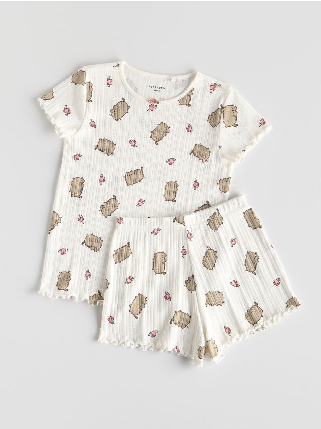 Pusheen two piece pyjama set - RESERVED