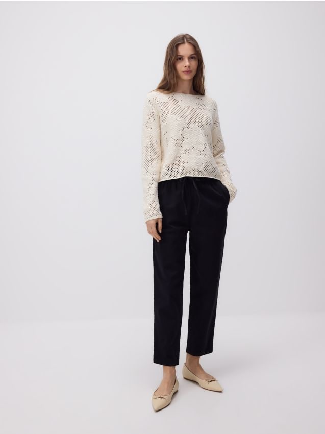 Cotton joggers - RESERVED