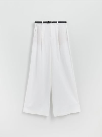 Loose linen trousers