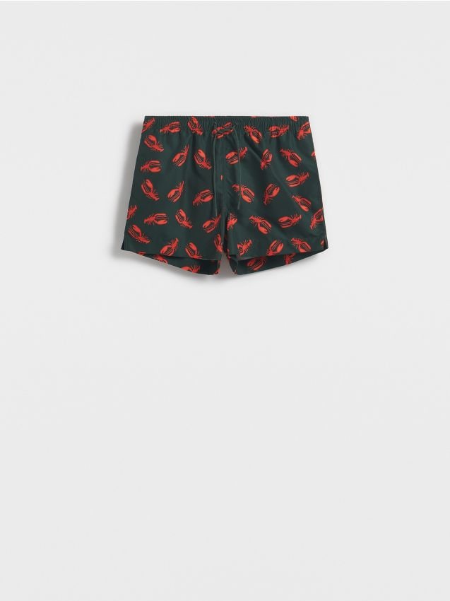 Gemusterte Badeshorts - RESERVED