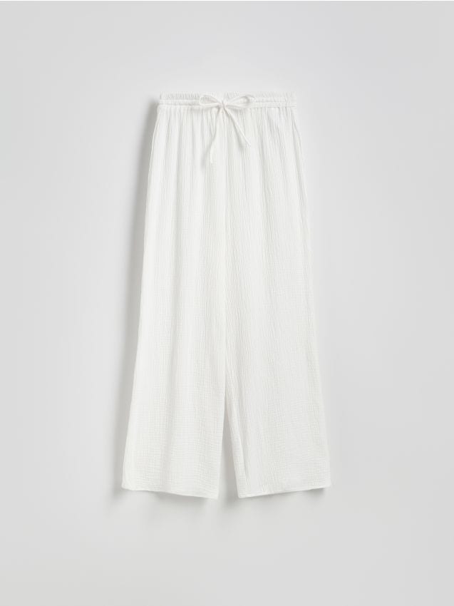 Muslin tie trousers - RESERVED