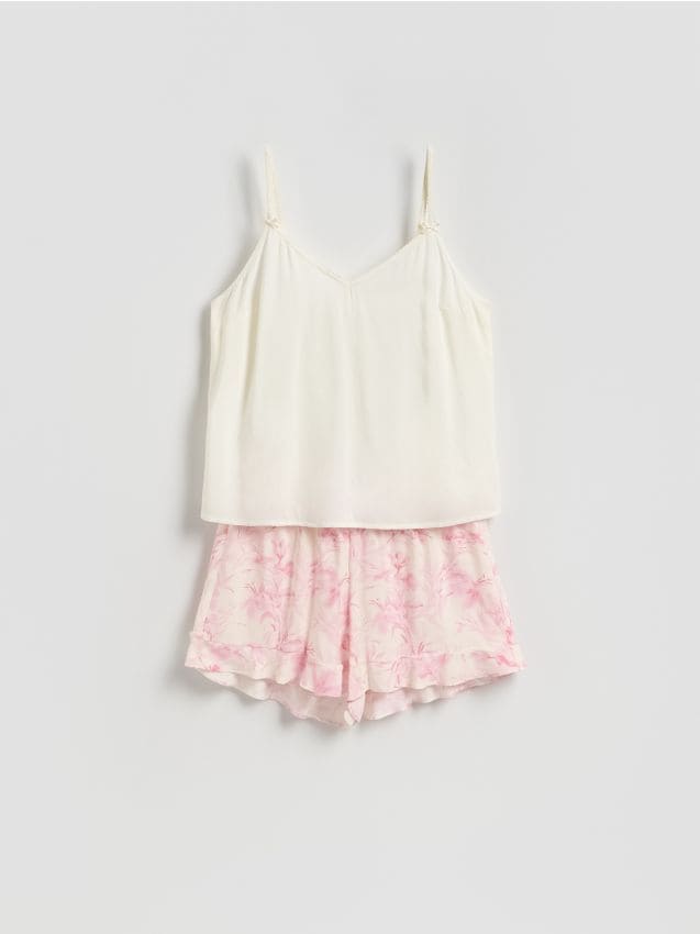 Ensemble de pyjama deux-pièces en viscose - RESERVED